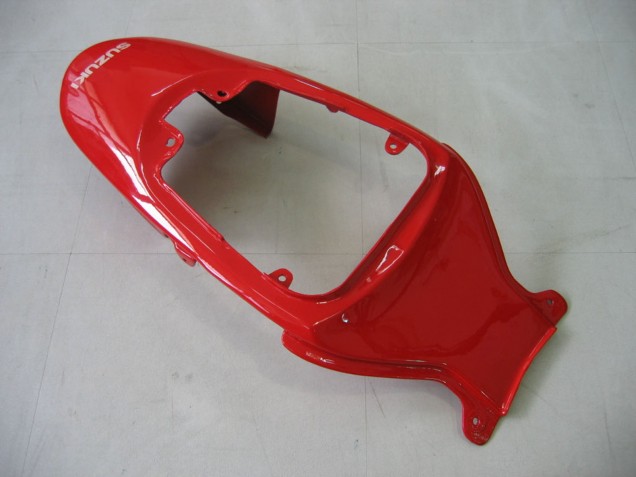 Online Blanco Rojo Negro Brillante Carenados Moto Suzuki GSXR 600 / GSXR 750 2006-2007