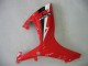 Online Blanco Rojo Negro Brillante Carenados Moto Suzuki GSXR 600 / GSXR 750 2006-2007