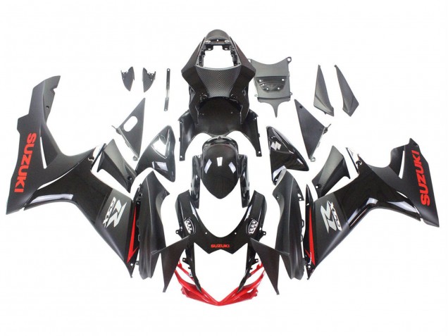 Online Negro Gris Rojo Línea Carenado Moto Suzuki GSXR 600 / GSXR 750 2011-2024