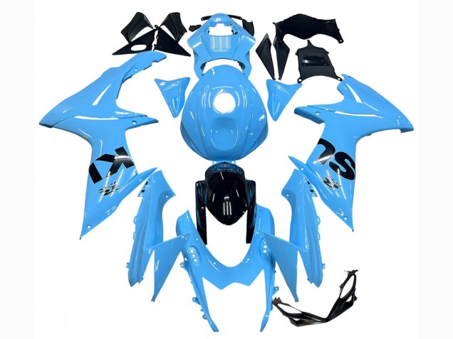 Online Azul Claro Negro Carenado Moto Suzuki GSXR 600 / GSXR 750 2011-2024
