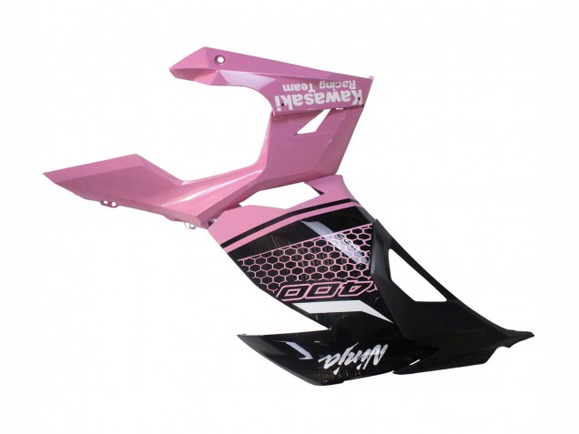 Online Rosa Negro Mate Honeycomb Carenado Moto Kawasaki Ninja 400 2018-2024