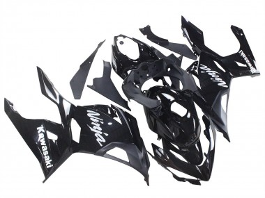 Online Negro Brillante Negro Mate Blanco Calcomanías Carenado Moto Kawasaki Ninja 400 2018-2024