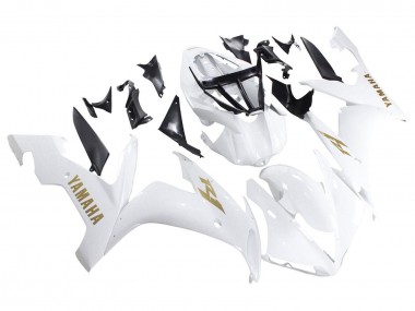 Online Blanco Oro Calcomanías Carenado Moto Yamaha YZF 1000 R1 2004-2006