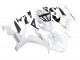 Online Blanco Oro Calcomanías Carenado Moto Yamaha YZF 1000 R1 2004-2006