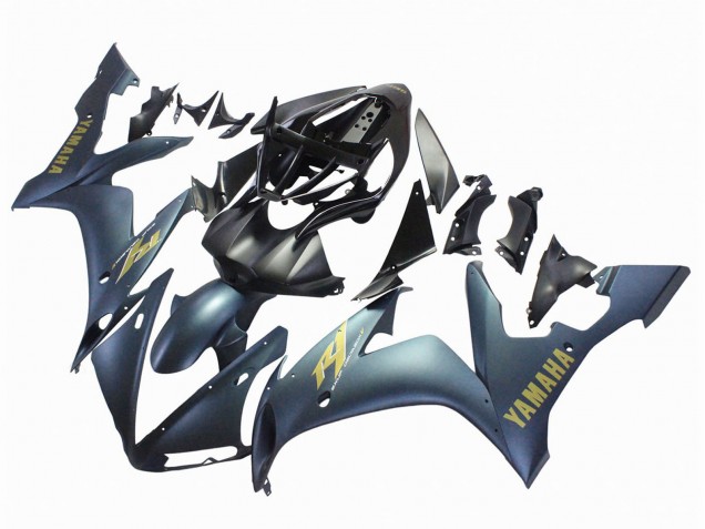 Online Azul Oscuro Oro Calcomanías Carenado Moto Yamaha YZF 1000 R1 2004-2006