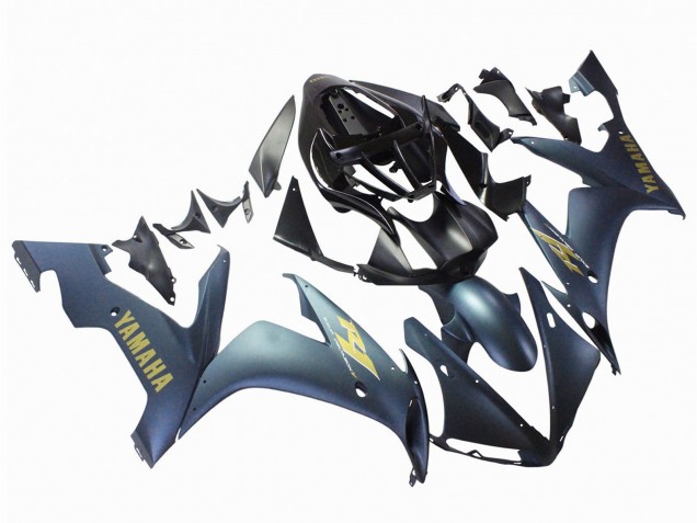 Online Azul Oscuro Oro Calcomanías Carenado Moto Yamaha YZF 1000 R1 2004-2006