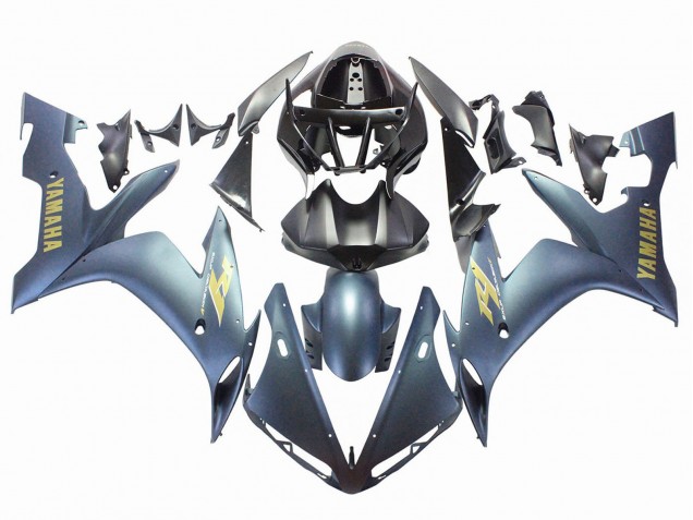 Online Azul Oscuro Oro Calcomanías Carenado Moto Yamaha YZF 1000 R1 2004-2006