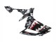 Online Gris Blanco Camouflage Tiburón Carenado Moto Yamaha YZF 1000 R1 2007-2008