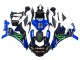 Online Azul Negro Mate Verde Monstruo ENEOS Carenado Moto Yamaha YZF 1000 R1 2015-2019