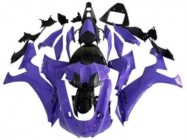 Online Púrpura Negro Brillante Carenado Moto Yamaha YZF 1000 R1 2020-2025