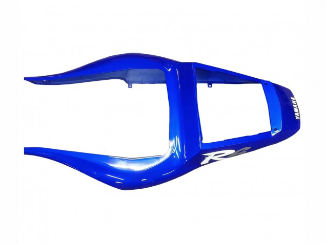 Online Azul Blanco Carenado Moto Yamaha YZF 600 R6 1998-2002