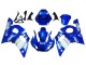 Online Azul Blanco Carenado Moto Yamaha YZF 600 R6 1998-2002