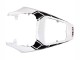 Online Blanco Negro Brillante Carenados Moto Yamaha YZF R6 2003-2004
