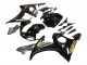 Online Negro Brillante Oro Calcomanías Carenado Moto Yamaha YZF R6 2003-2004