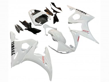 Online Blanco Kits Carenados Moto Yamaha YZF R6S 2006-2009