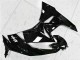 Online Negro Brillante Blanco Ninja Carenado Moto Kawasaki ZX6R 2009-2012