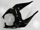 Online Negro Brillante Blanco Ninja Carenado Moto Kawasaki ZX6R 2009-2012
