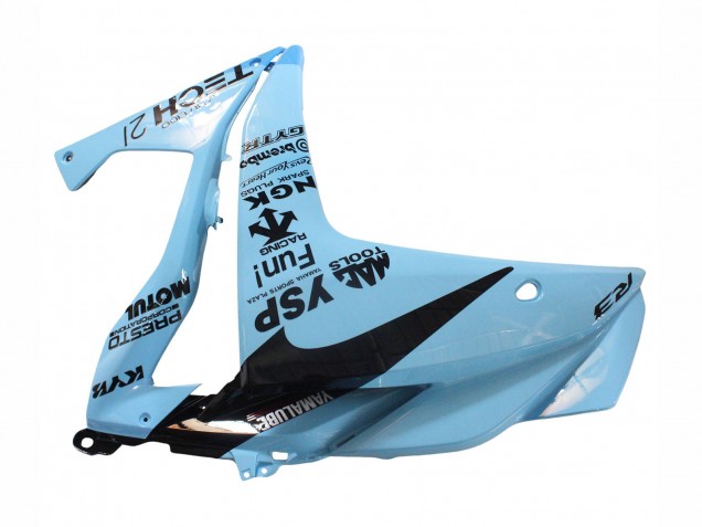 Online Azul Claro Negro Yamalube 21 Carenado Moto Yamaha YZF R3/R25 2015-2018