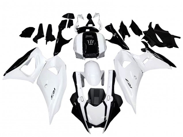 Online Blanco Brillante Carenado Moto Yamaha YZF R7 2021-2024