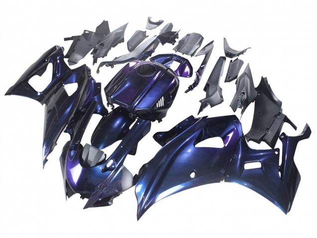 Online Gradiente Azul Púrpura Carenado Moto Yamaha YZF R7 2021-2024