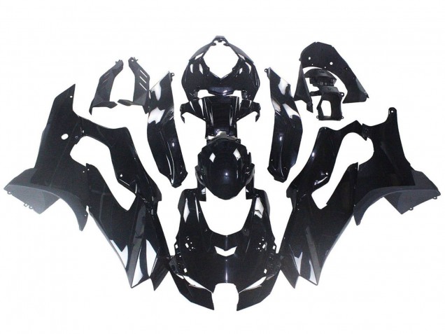 Online Negro Brillante Carenado Moto Kawasaki ZX10R 2021-2025