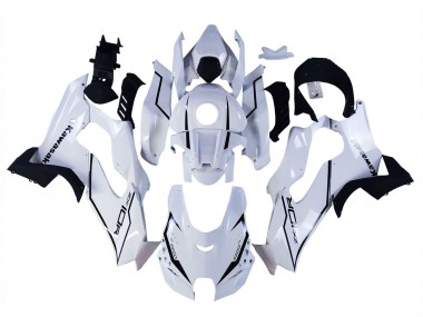 Online Blanco Negro Carenado Moto Kawasaki ZX10R 2021-2025