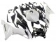 Online Blanco Negro FibraCarbono Carenado Moto Kawasaki ZX6R 2019-2022