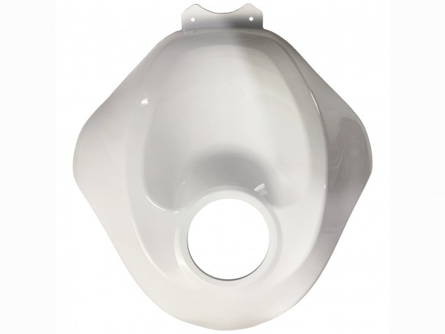 Online Blanco Negro FibraCarbono Carenado Moto Kawasaki ZX6R 2019-2022