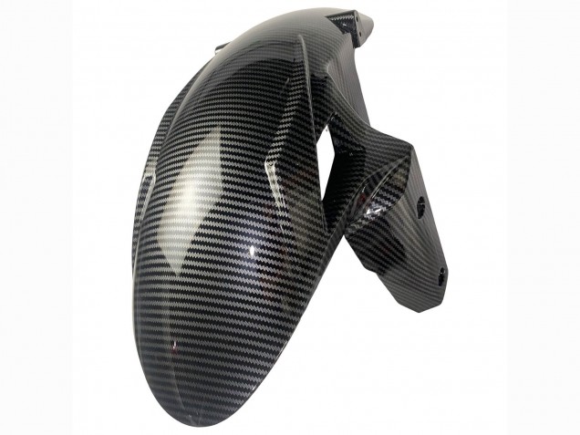 Online Blanco Negro FibraCarbono Carenado Moto Kawasaki ZX6R 2019-2022