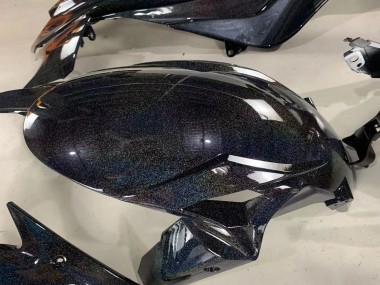 Online Negro Arcoíris Carenado Moto Kawasaki ZX6R 2019-2022
