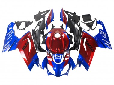 Online Azul Rojo Carenado Moto Aprilia RS125 2006-2011