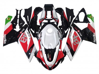 Online Blanco Rojo Negro Verde Carenado Moto Aprilia RS125 2006-2011