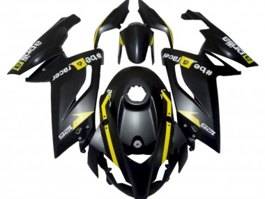 Online Negro Mate Amarillo Carenado Moto Aprilia RS125 2006-2011