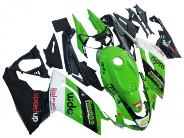 Online Verde Blanco Negro Carenados Moto Aprilia RS125 2006-2011