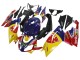 Online Amarillo Azul Oscuro Rojo Bull Carenado Moto Aprilia RS125 2006-2011