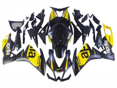 Online Amarillo Negro Mate Carenado Moto Aprilia RS4 50 125 2012-2018