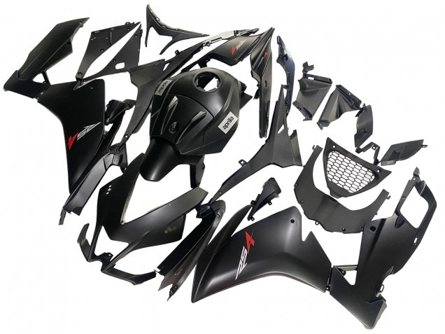 Online Negro Mate Kits Carenados Moto Aprilia RS4 50 125 2012-2018