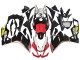 Online Blanco Rojo Amarillo Negro Brillante Carenado Moto Aprilia RS4 50 125 2012-2018