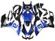 Online Azul Blanco Negro Mate Carenado Moto Aprilia RS4 50 125 2012-2018