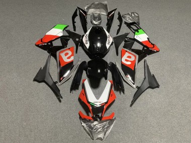 Online Blanco Verde Rojo Negro Brillante Carenado Moto Aprilia RS4 50 125 2012-2018