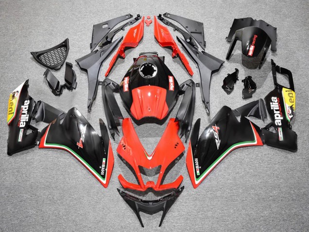 Online Rojo Amarillo Negro Brillante Carenado Moto Aprilia RS4 50 125 2012-2018