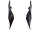 Online Negro Mate Carenados Moto Aprilia RS4 50 125 2012-2018