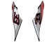 Online Plata Rojo Negro Brillante Carenado Moto Aprilia RS4 50 125 2012-2018
