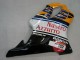 Online Amarillo Azul Blanco Negro Nastro Azzurro Carenado Moto Honda CBR600 F4i 2004-2007