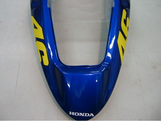 Online Amarillo Azul Blanco Negro Nastro Azzurro Carenado Moto Honda CBR600 F4i 2004-2007