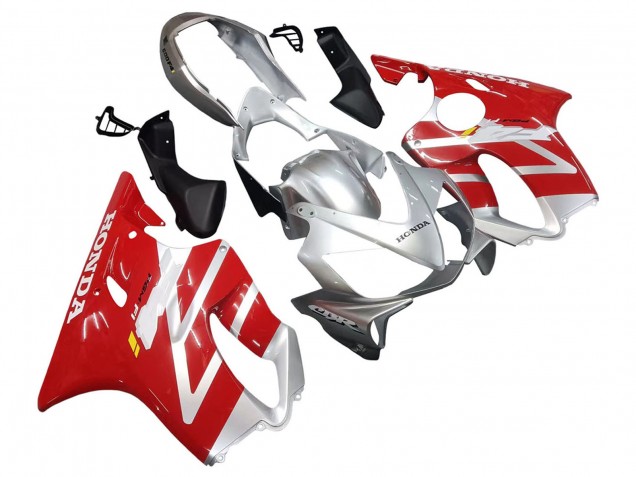 Online Plata Rojo Carenado Moto Honda CBR600 F4i 2004-2007
