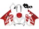 Online Blanco Rojo Carenado Moto Honda CBR600 F4i 2004-2007