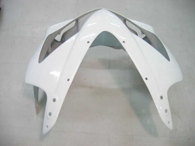 Online Blanco Negro Brillante Carenados Moto Honda CBR600 F4i 2004-2007