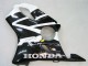 Online Blanco Negro Brillante Carenados Moto Honda CBR600 F4i 2004-2007