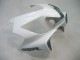 Online Blanco Negro Brillante Carenados Moto Honda CBR600 F4i 2004-2007